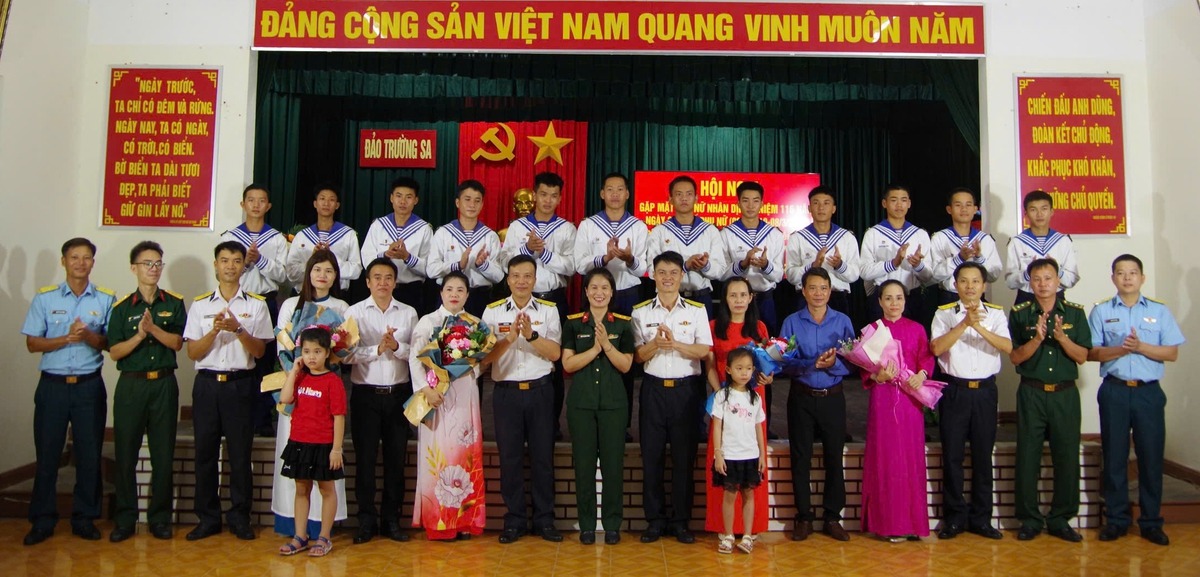 Đặc khu Trường Sa: Sôi nổi các hoạt động ý nghĩa kỷ niệm Ngày 8/3- Ảnh 7.