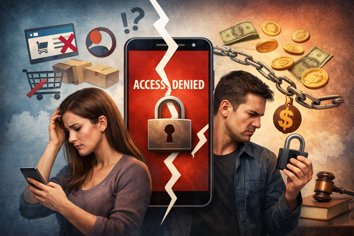 Ly hôn thời kinh tế số: Bài 1 - Rủi ro khi tài khoản đứng tên chồng- Ảnh 1.