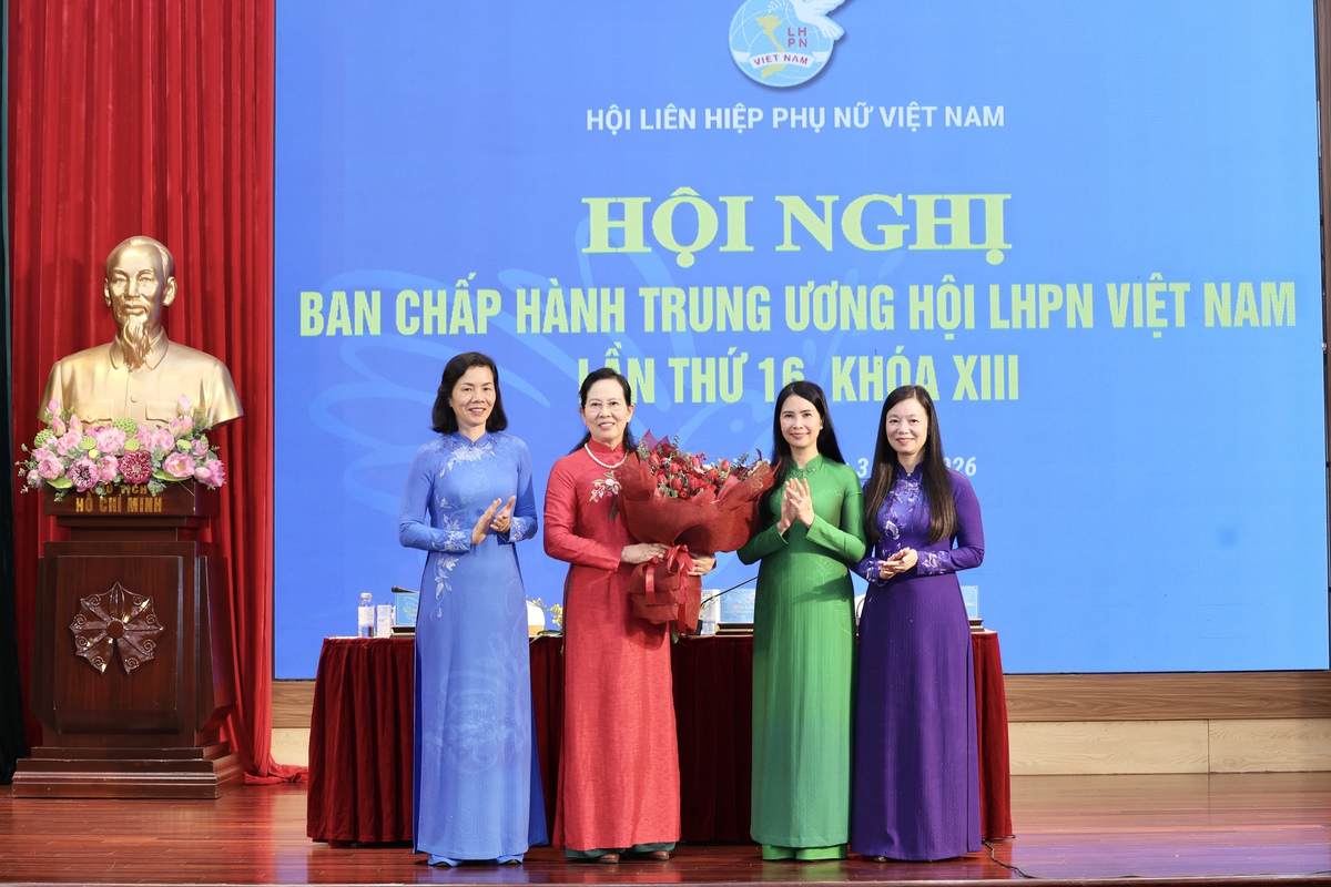 Bà Lê Thị Thủy được bầu làm Chủ tịch Hội Liên hiệp Phụ nữ Việt Nam- Ảnh 8.