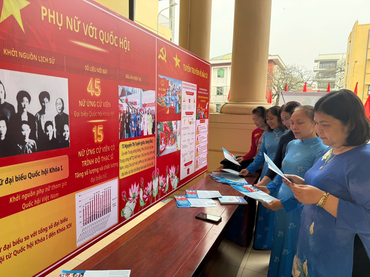 Hải Phòng: Tập huấn tuyên truyền bầu cử cho cán bộ Hội phụ nữ cơ sở - Ảnh 3.