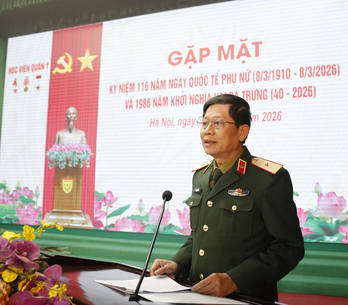 Tạo khí thế thi đua sôi nổi trong phụ nữ Học viện Quân y- Ảnh 1.