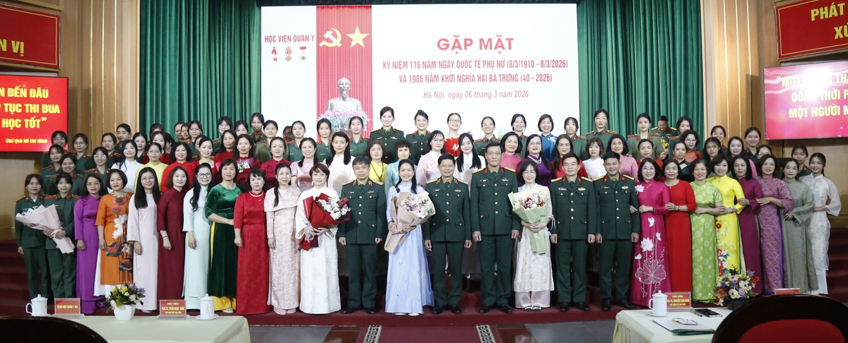 Tạo khí thế thi đua sôi nổi trong phụ nữ Học viện Quân y- Ảnh 2.
