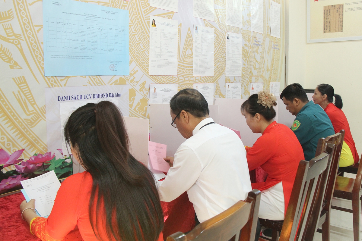 20 khu vực ở Đặc khu Trường Sa bầu cử sớm hơn cả nước 1 tuần- Ảnh 2.