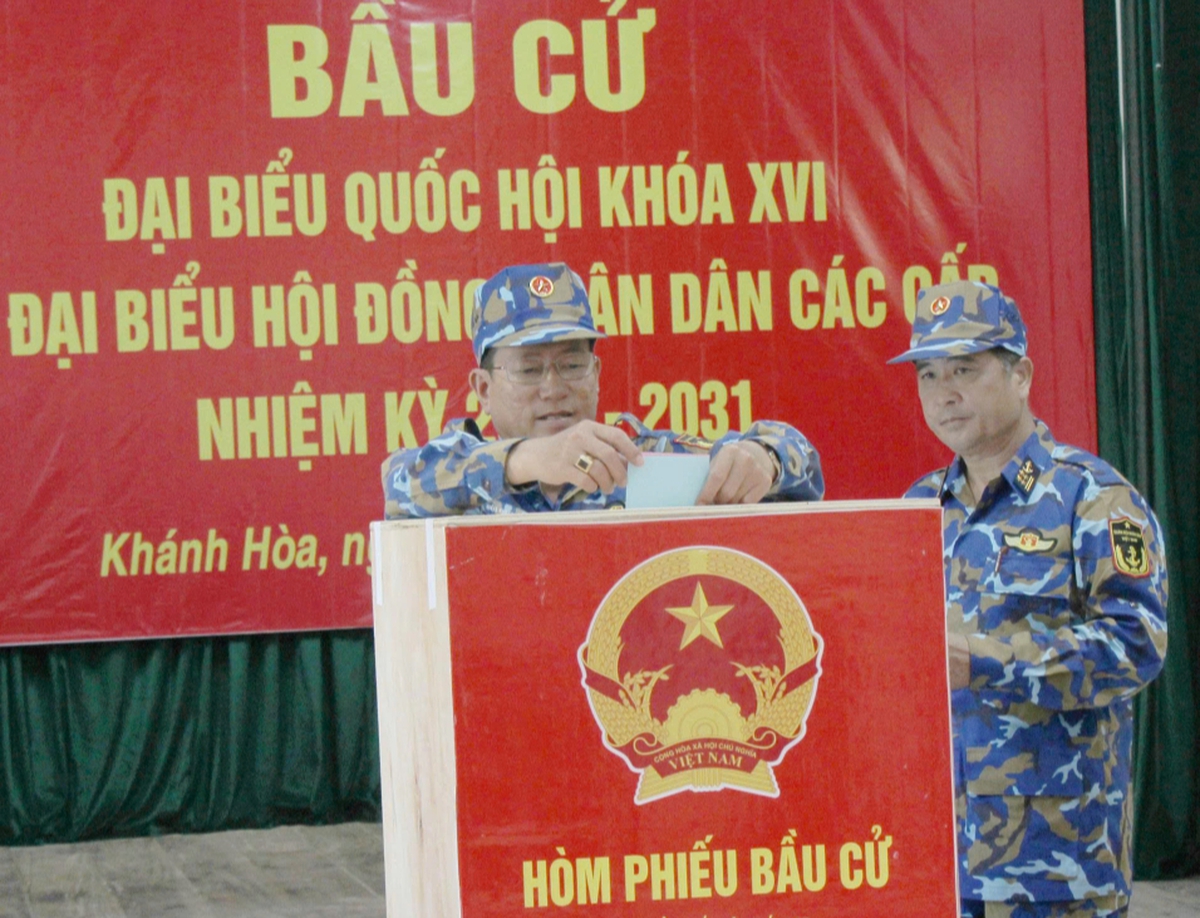 20 khu vực ở Đặc khu Trường Sa bầu cử sớm hơn cả nước 1 tuần- Ảnh 3.