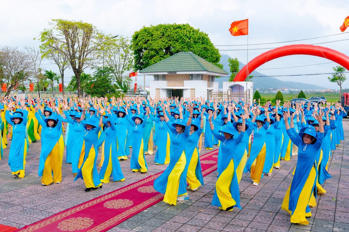 Đắk Lắk: Hơn 316.000 phụ nữ tham gia đồng diễn dân vũ thể thao- Ảnh 5.