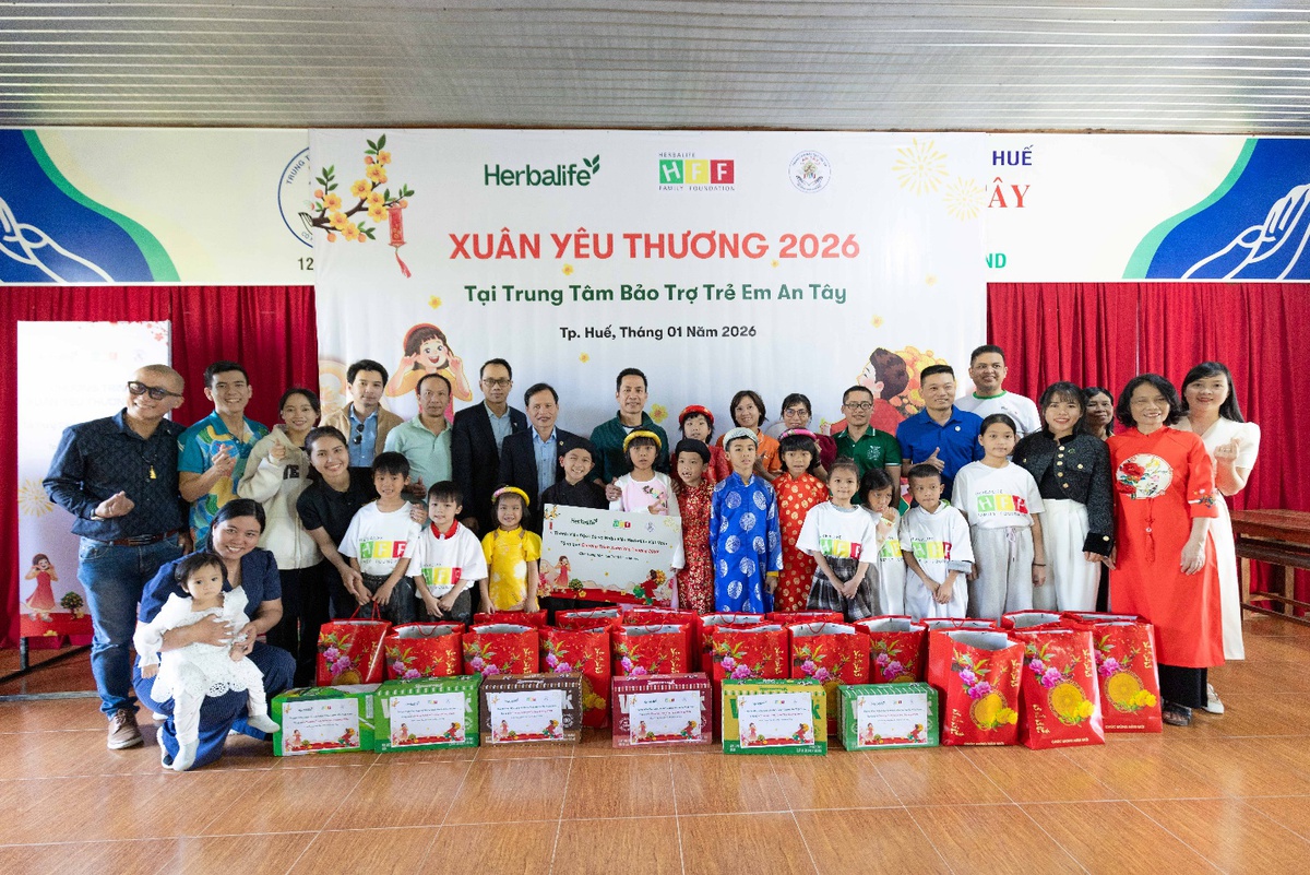 Herbalife Việt Nam tiếp tục tổ thức chương trình "Xuân Yêu Thương" 2026 tại các Trung tâm Casa Herbalife trên toàn quốc- Ảnh 4.
