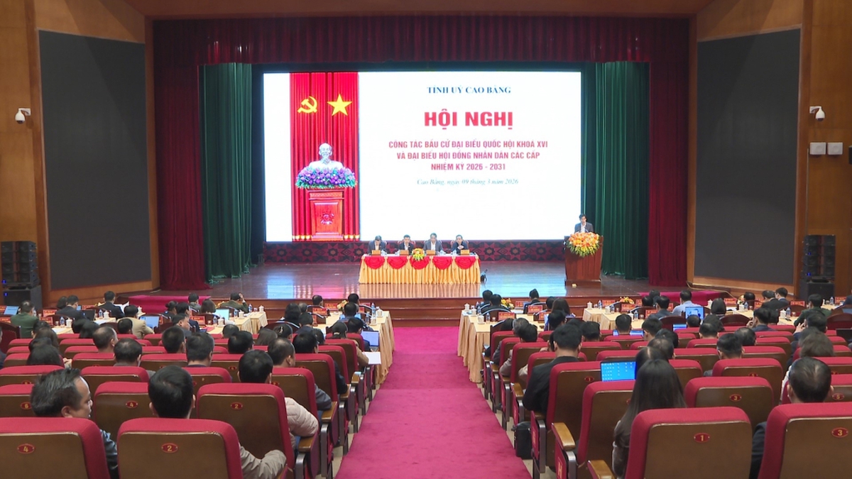 Cao Bằng: Hạn chế tổ chức các cuộc họp, hội nghị không cần thiết để tập trung công tác bầu cử- Ảnh 3.