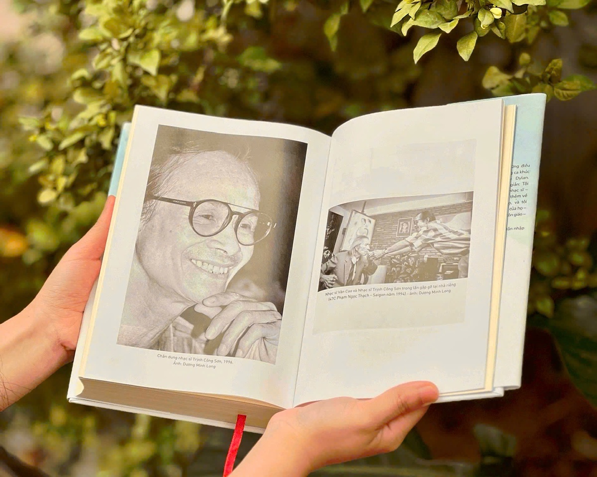 Cuốn sách có nhiều tư liệu hình ảnh về nhạc sĩ Trịnh Công Sơn