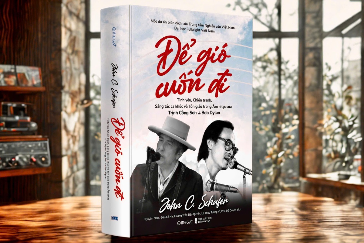 Sách "Để gió cuốn đi" do NXB Hội nhà văn ấn hành