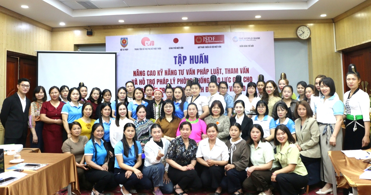 Tăng cường năng lực hỗ trợ pháp lý cho phụ nữ trong phòng, chống bạo lực giới, mua bán người- Ảnh 1.