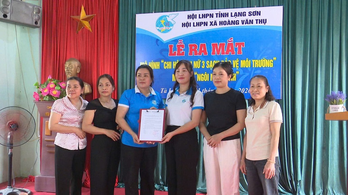 Phụ nữ Lạng Sơn tiên phong bảo vệ môi trường nơi biên giới- Ảnh 2.