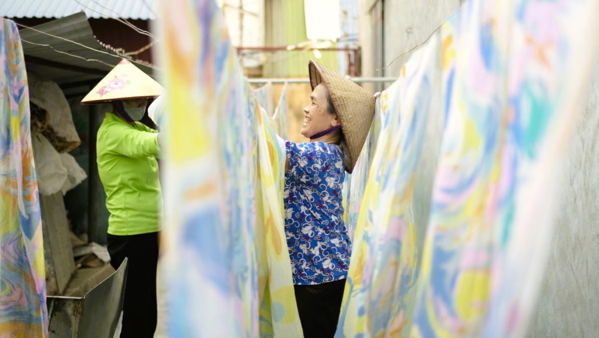 "Giữ lửa" nghề làm lụa tơ tằm, tạo sinh kế cho phụ nữ Ngũ Hành Sơn- Ảnh 2.