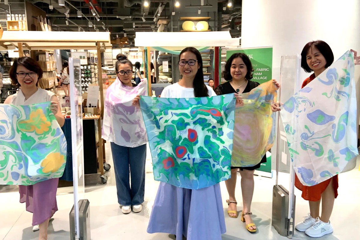 "Giữ lửa" nghề làm lụa tơ tằm, tạo sinh kế cho phụ nữ Ngũ Hành Sơn- Ảnh 6.