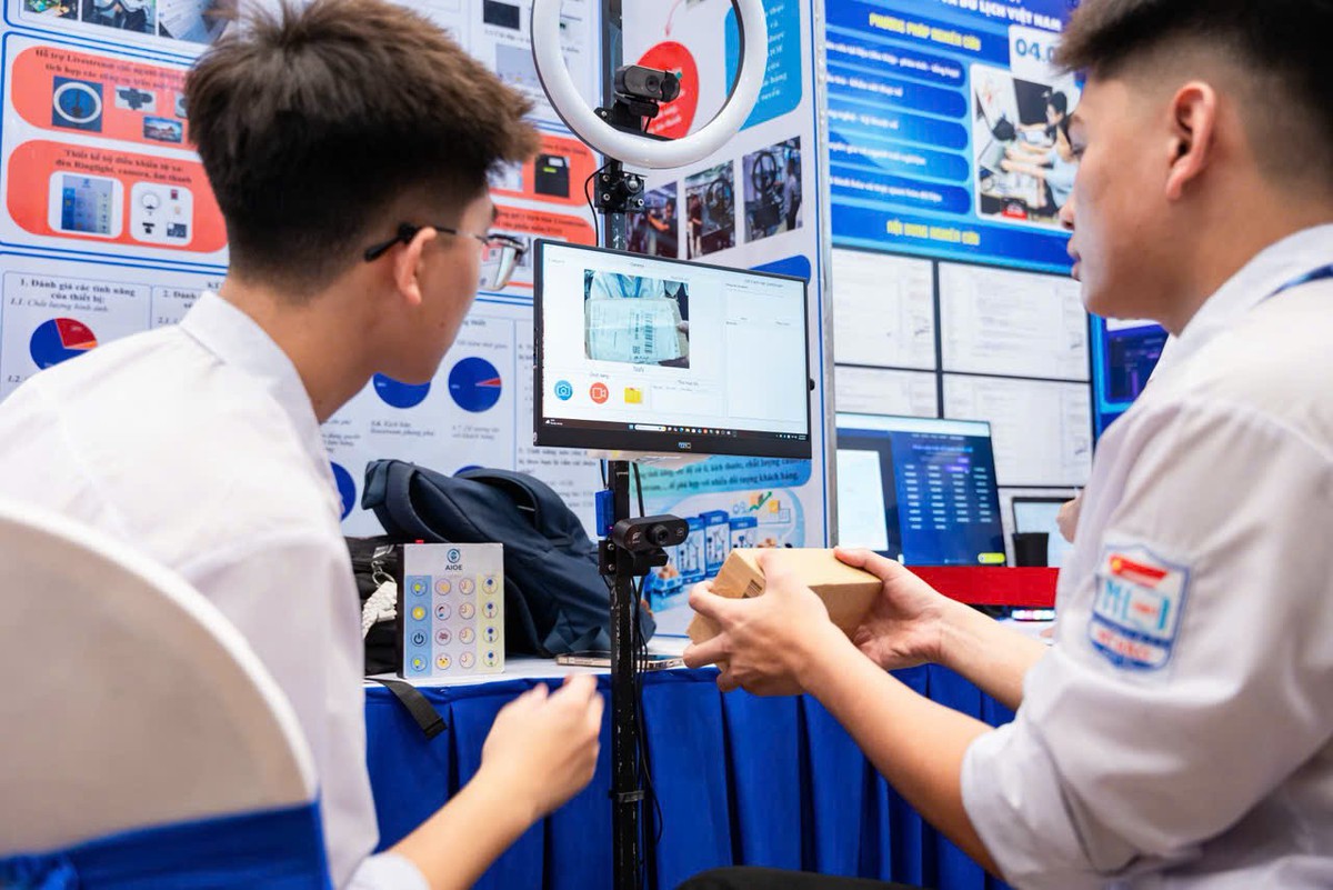 Bộ GD&ĐT khẳng định dự án đạt giải Nhất cuộc thi nghiên cứu khoa học kỹ thuật không đạo văn- Ảnh 1.