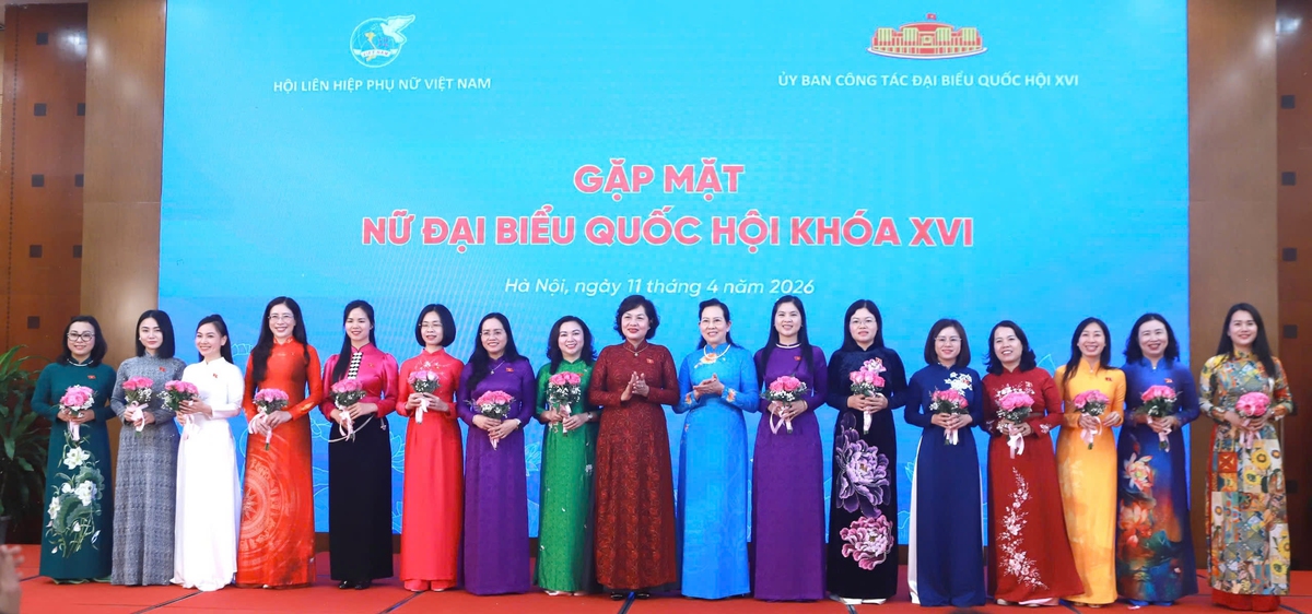 Những hình ảnh đẹp tại cuộc Gặp mặt các nữ đại biểu Quốc hội khóa XVI- Ảnh 10.