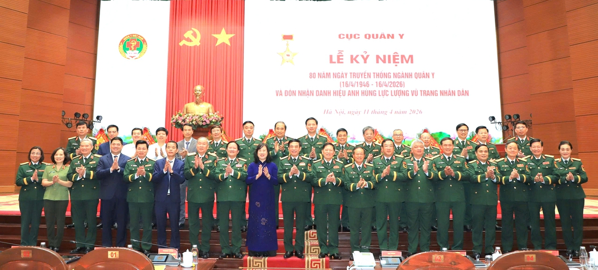 Cục Quân y đón nhận danh hiệu Anh hùng Lực lượng vũ trang nhân dân lần thứ 2- Ảnh 4.
