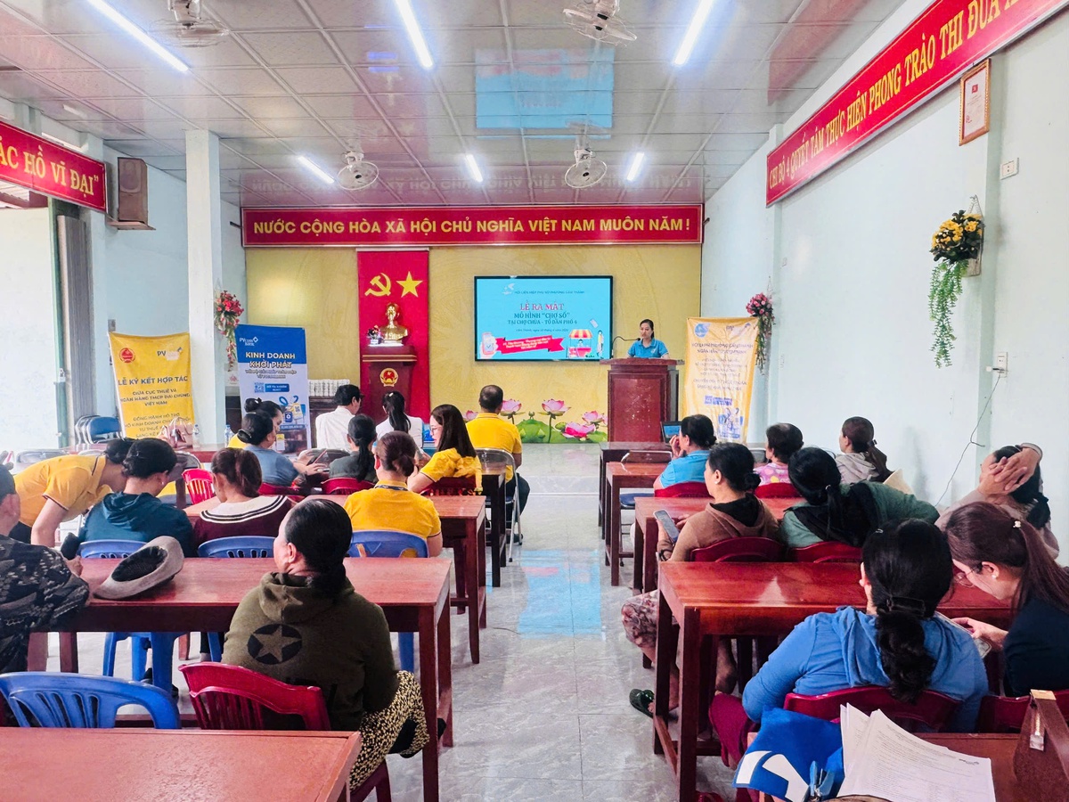 "Chợ số" thúc đẩy sản xuất kinh doanh cho hội viên, phụ nữ- Ảnh 1.