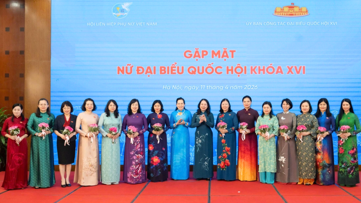 High expectations for female delegates of the 16th National Assembly of Vietnam in shaping and leading national development- Ảnh 4.