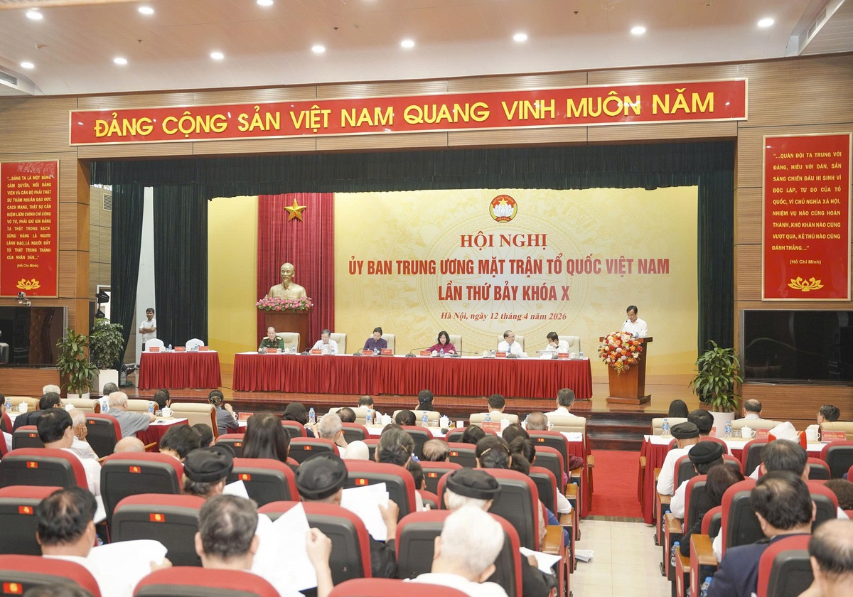 Hiệp thương bầu 3 Phó Chủ tịch Ủy ban Trung ương Mặt trận Tổ quốc Việt Nam- Ảnh 1.