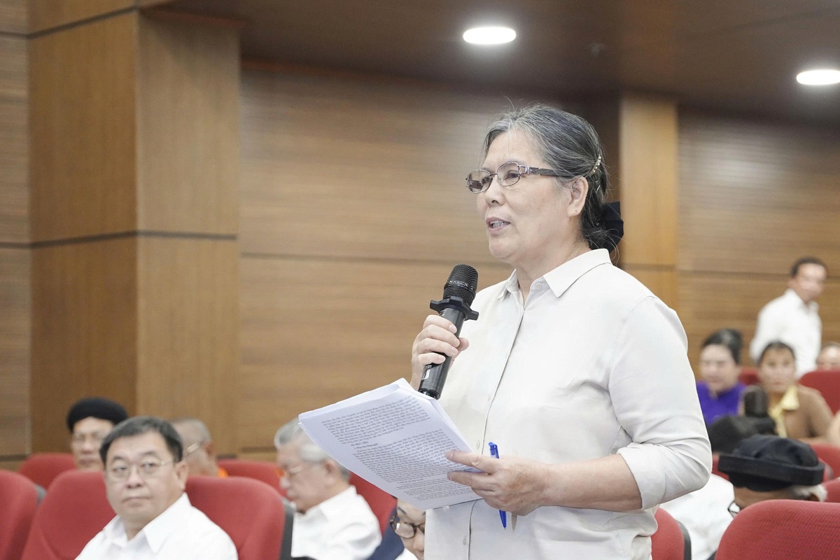 Thảo luận, góp ý các dự thảo văn kiện trình Đại hội Mặt trận Tổ quốc Việt Nam lần thứ XI- Ảnh 4.