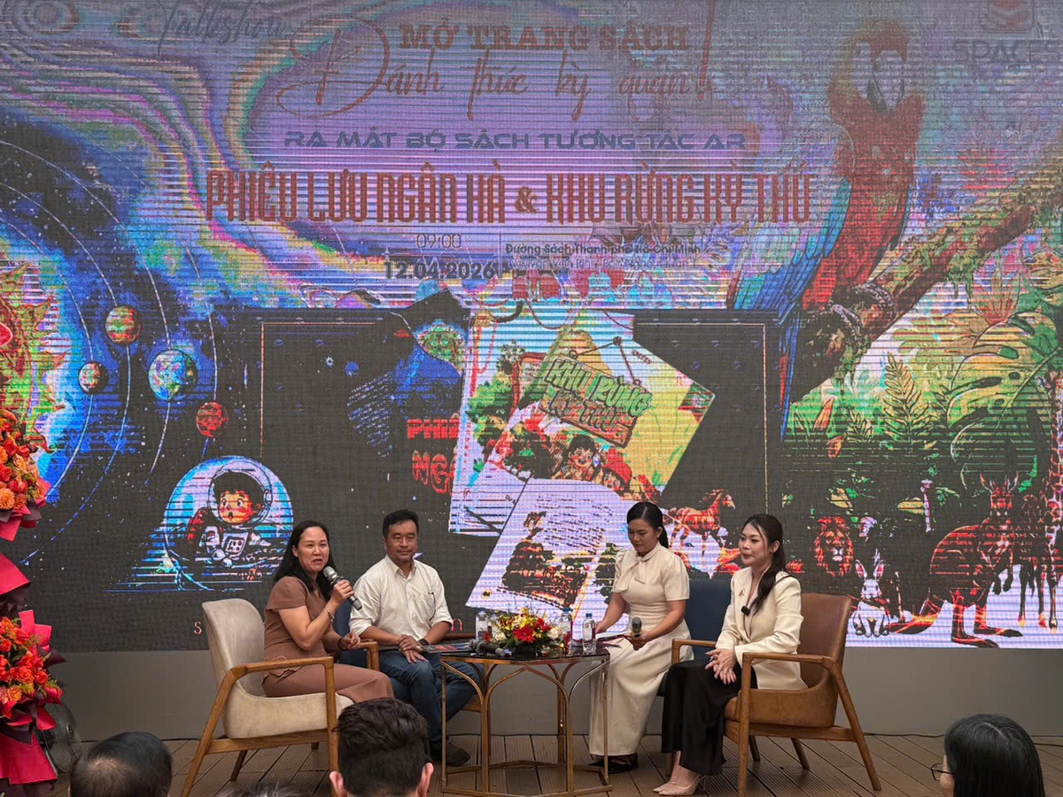 Các diễn giả giao lưu tại chương trình