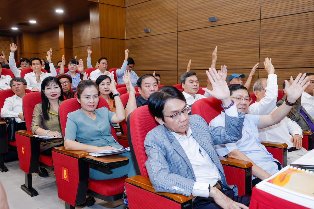 Hiệp thương bầu 3 Phó Chủ tịch Ủy ban Trung ương Mặt trận Tổ quốc Việt Nam- Ảnh 4.