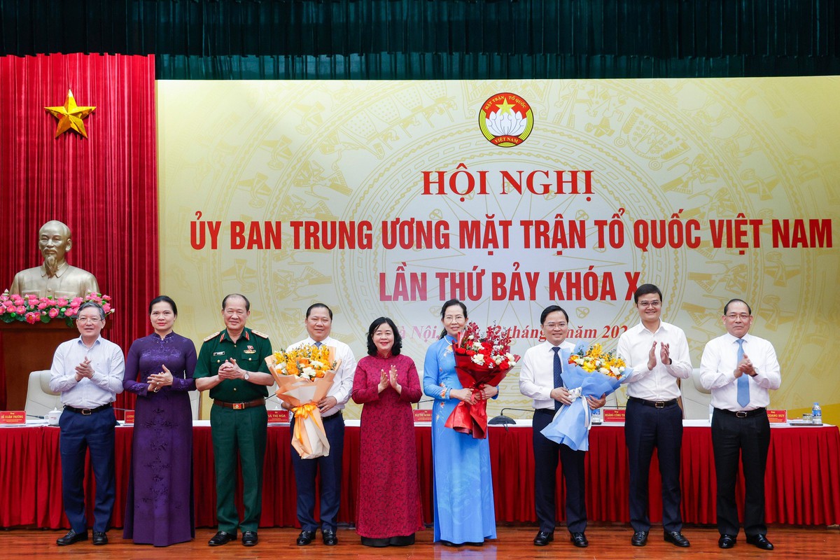 Hiệp thương bầu 3 Phó Chủ tịch Ủy ban Trung ương Mặt trận Tổ quốc Việt Nam- Ảnh 5.