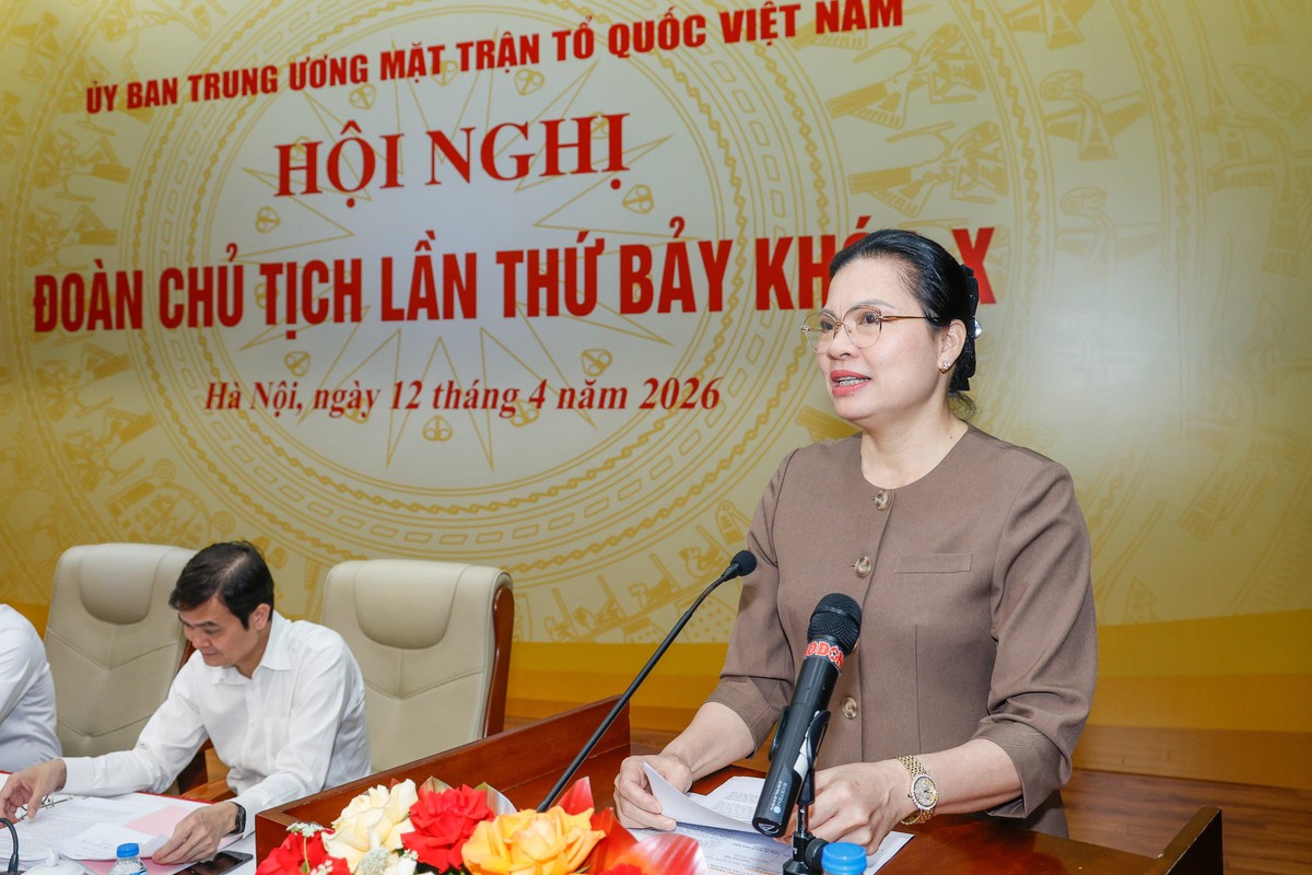 Hội nghị Đoàn Chủ tịch Ủy ban Trung ương MTTQ lần thứ 7 khóa X: Thảo luận nhiều nội dung quan trọng- Ảnh 5.