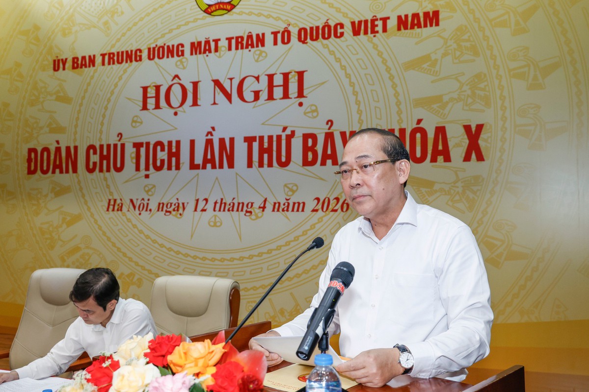 Hội nghị Đoàn Chủ tịch Ủy ban Trung ương MTTQ lần thứ 7 khóa X: Thảo luận nhiều nội dung quan trọng- Ảnh 3.