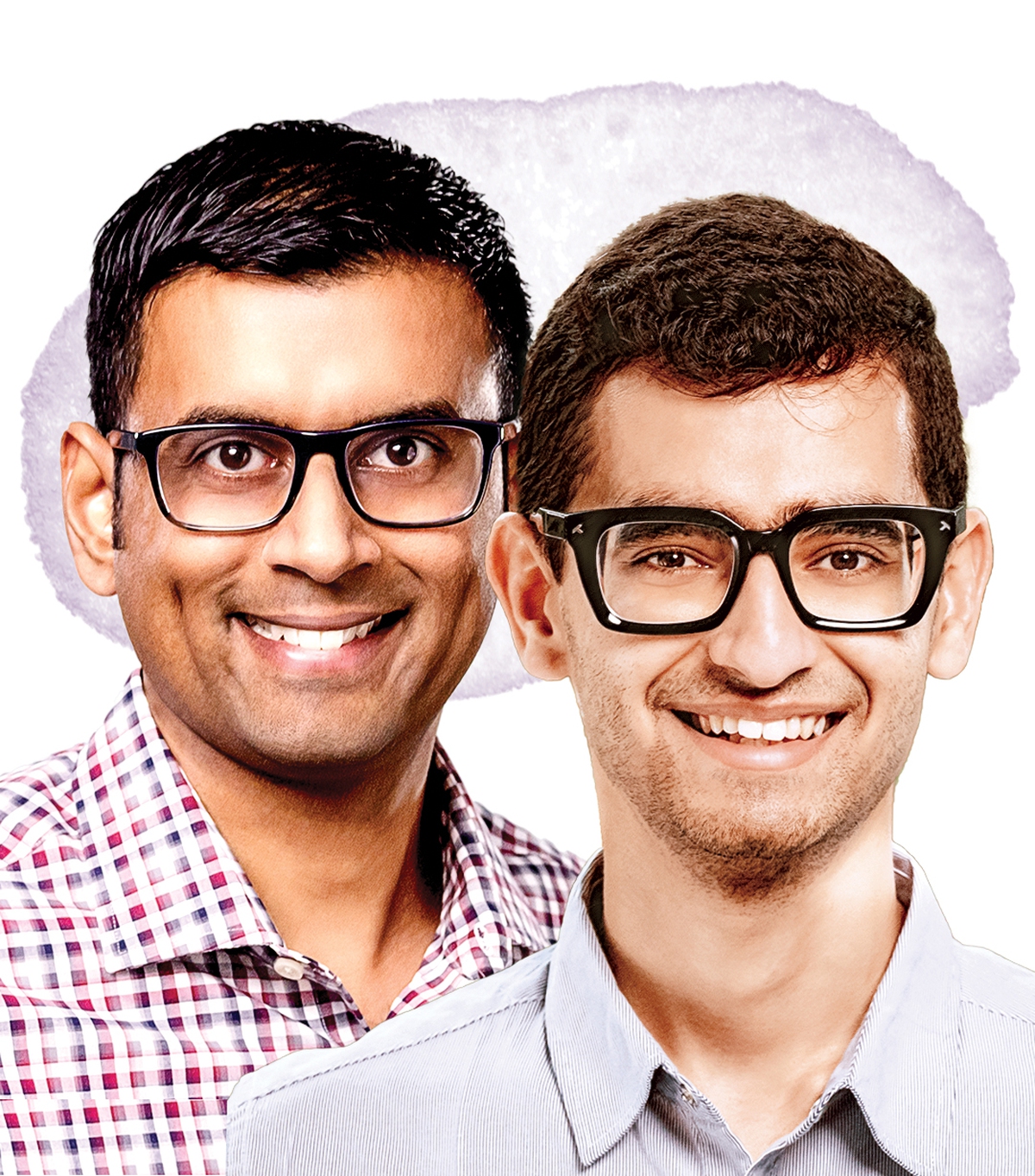 Hai tác giả Narayanan (bên trái) và Kapoor