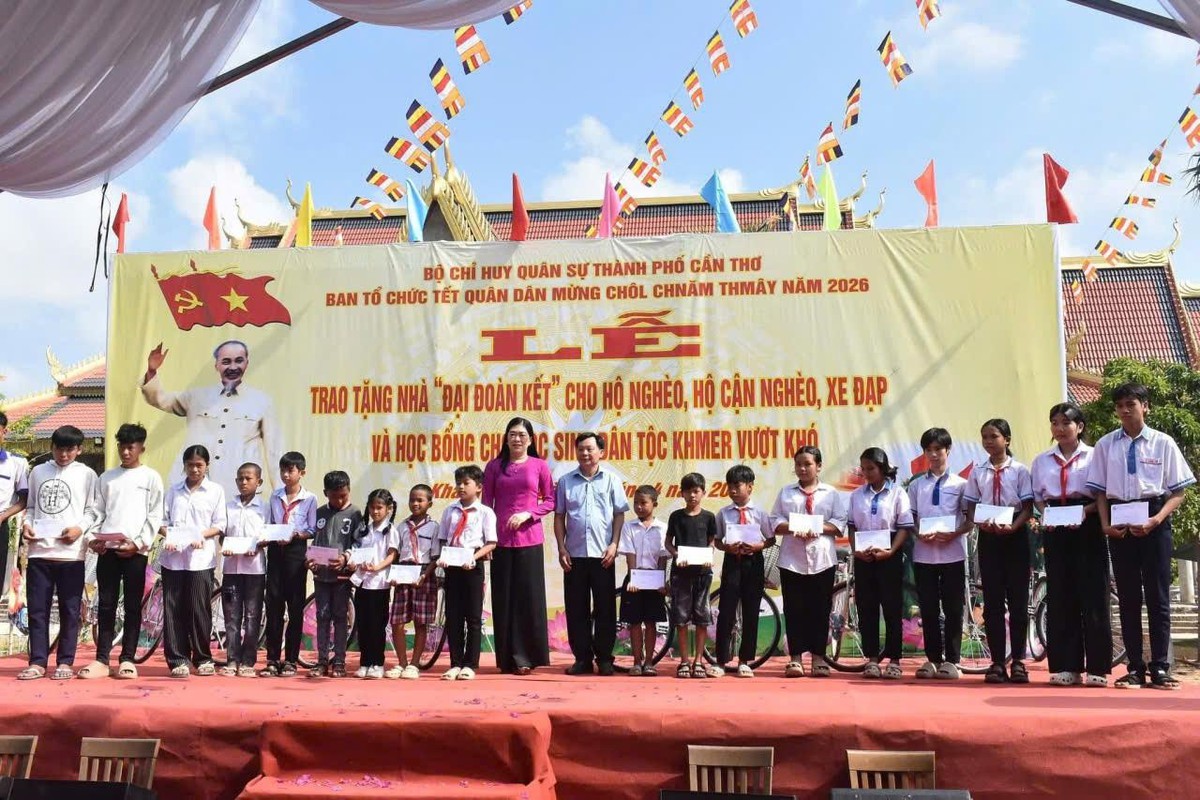 Cần Thơ: Rộn ràng hoạt động mừng Tết cổ truyền Chôl Chnăm Thmây- Ảnh 6. Cần Thơ: Rộn ràng hoạt động mừng Tết cổ truyền Chôl Chnăm Thmây- Ảnh 6.