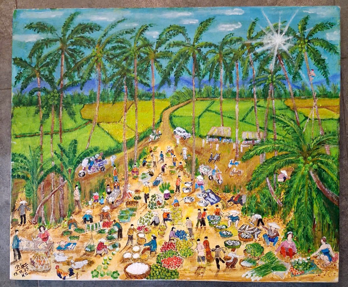 Giáo sư Vật lý 82 tuổi tìm cảm hứng từ niềm vui cầm cọ- Ảnh 3.