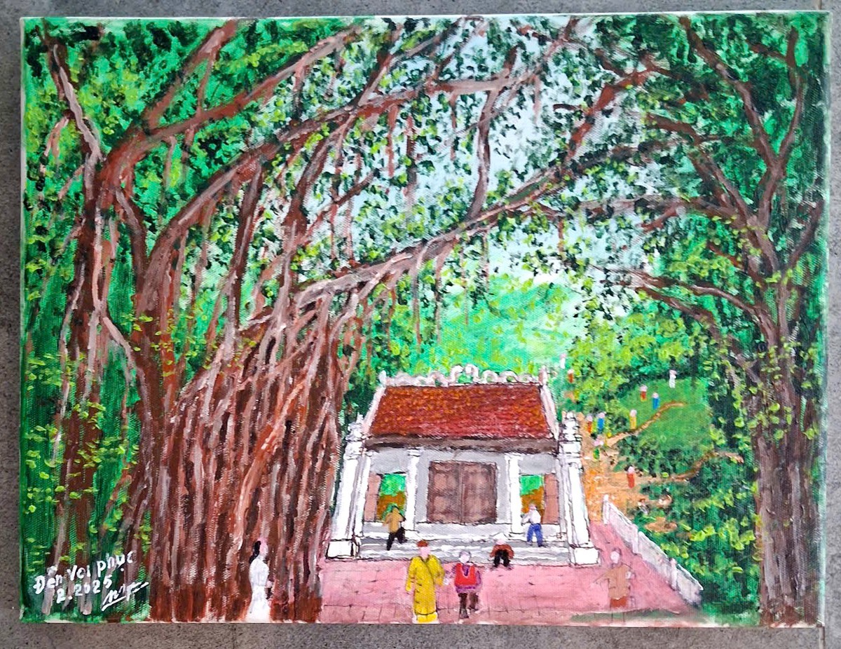 Giáo sư Vật lý 82 tuổi tìm cảm hứng từ niềm vui cầm cọ- Ảnh 4.