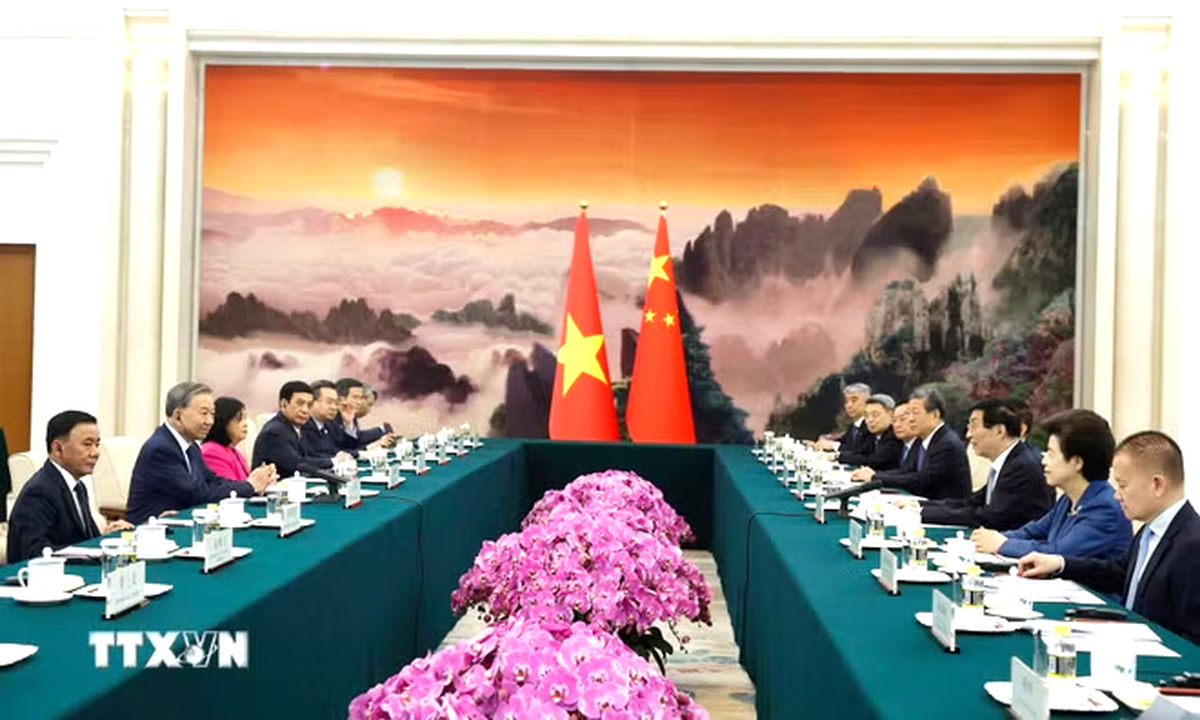 Tổng Bí thư, Chủ tịch nước Tô Lâm: Việt Nam-Trung Quốc thúc đẩy 3 kết nối- Ảnh 1.