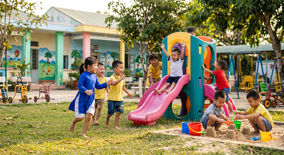 Những "điểm tựa yêu thương" chắp cánh cho con em công nhân tại TPHCM- Ảnh 5.