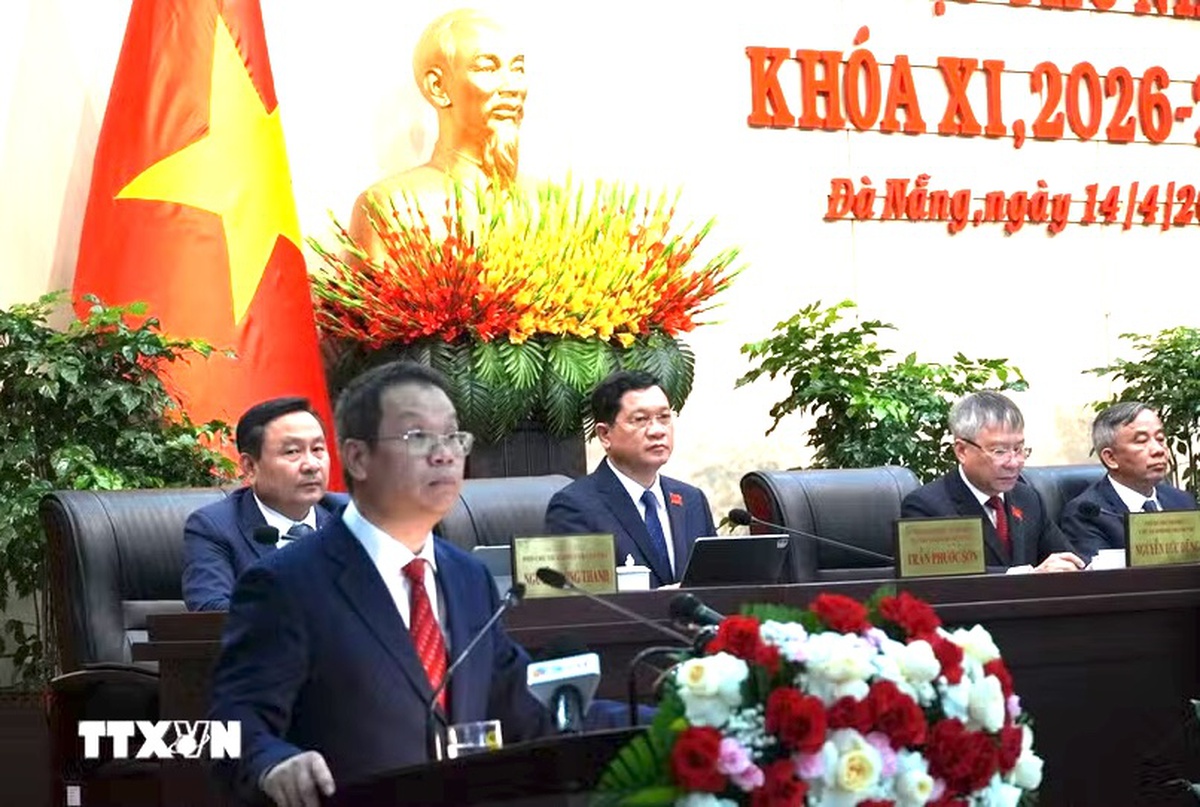 Ông Nguyễn Mạnh Hùng được bầu giữ chức Chủ tịch UBND thành phố Đà Nẵng- Ảnh 1.