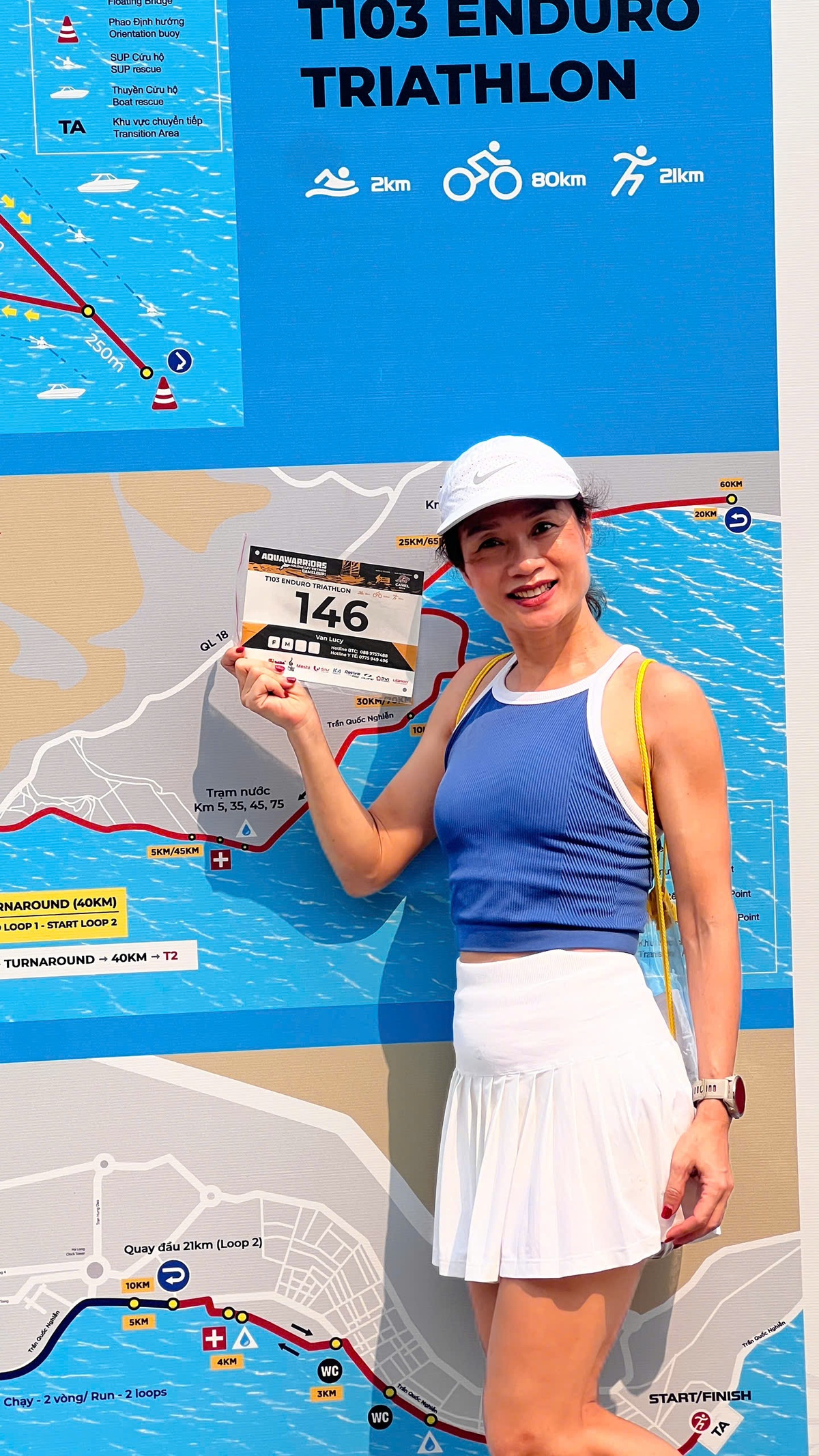 Nữ "chiến binh" tại cuộc đua thể thao đầy thử thách bên bờ vịnh Hạ Long- Ảnh 4. Nữ "chiến binh" tại cuộc đua thể thao đầy thử thách bên bờ vịnh Hạ Long- Ảnh 4.