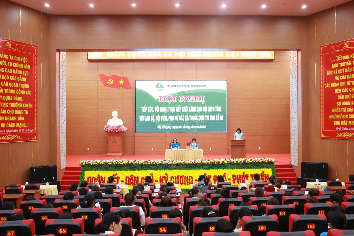 Hội LHPN tỉnh Tuyên Quang đối thoại với cán bộ, hội viên, phụ nữ- Ảnh 3.