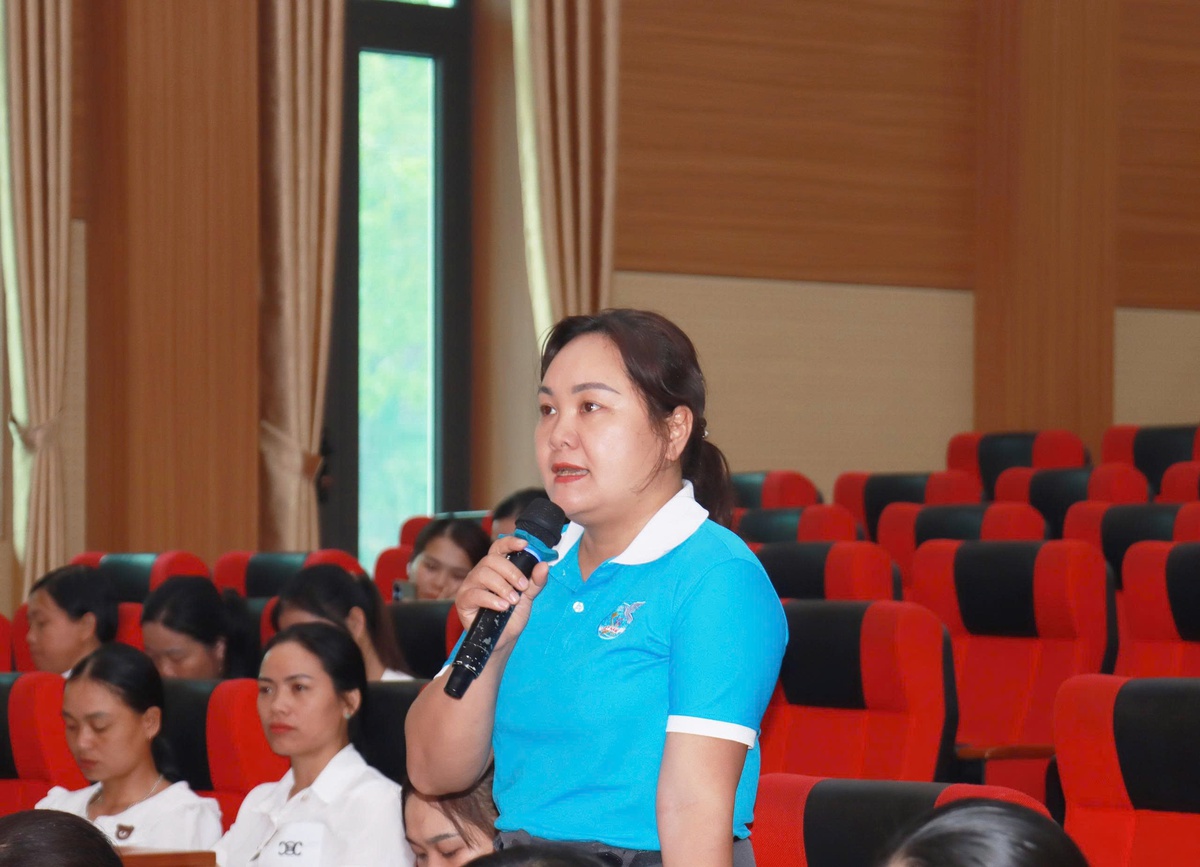 Hội LHPN tỉnh Tuyên Quang đối thoại với cán bộ, hội viên, phụ nữ- Ảnh 2.