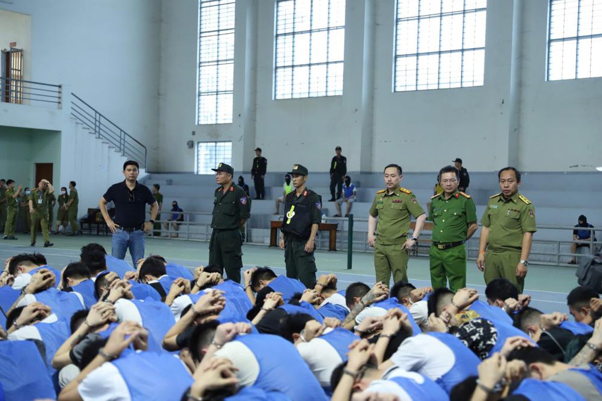 Tuyên án 117 bị cáo trong đường dây tội phạm xuyên quốc gia tại Tam Giác Vàng- Ảnh 1.