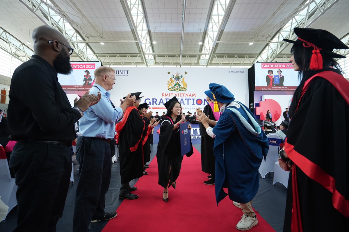 Hơn 3.100 sinh viên Đại học RMIT Việt Nam tốt nghiệp- Ảnh 1.