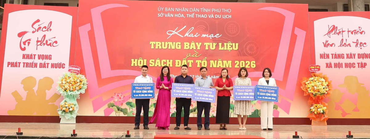 Khai mạc Trưng bày tư liệu và Hội sách Đất Tổ năm 2026- Ảnh 2.