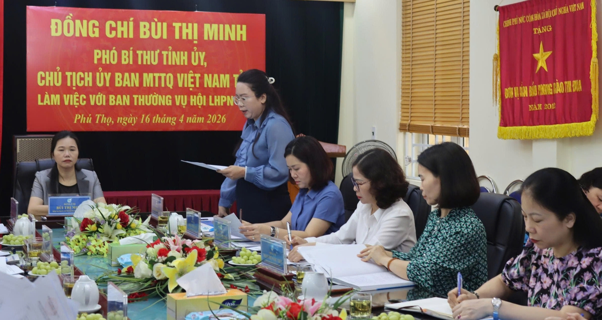 Hội LHPN tỉnh Phú Thọ cần chủ động tham mưu chiến lược về công tác cán bộ nữ- Ảnh 1.