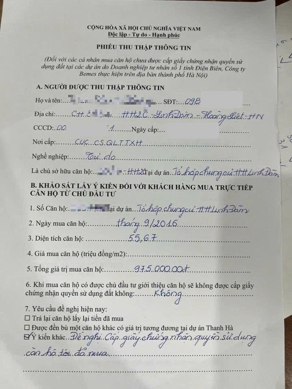 Phương án “trả nhà - nhận tiền” tại HH Linh Đàm nhìn từ góc độ chuyên gia- Ảnh 1.