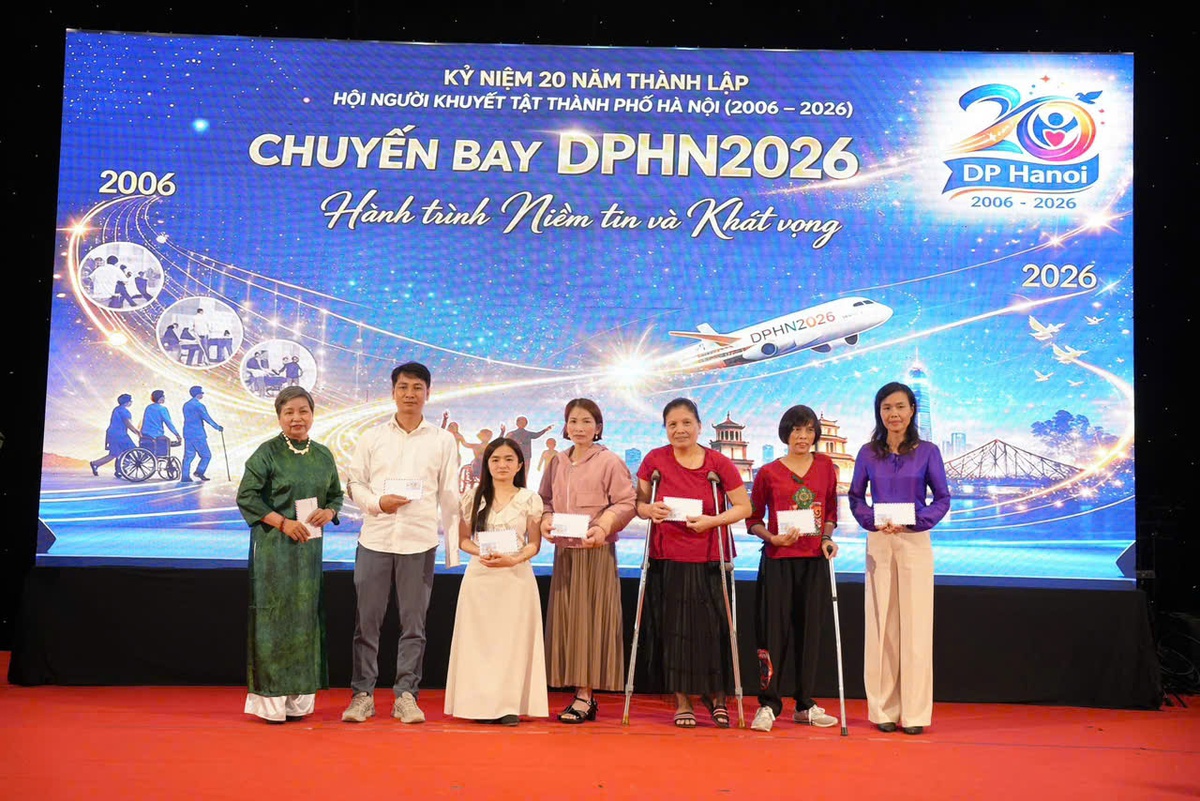 Lời tâm sự nhân 20 năm thành lập Hội Người khuyết tật Hà Nội- Ảnh 2.