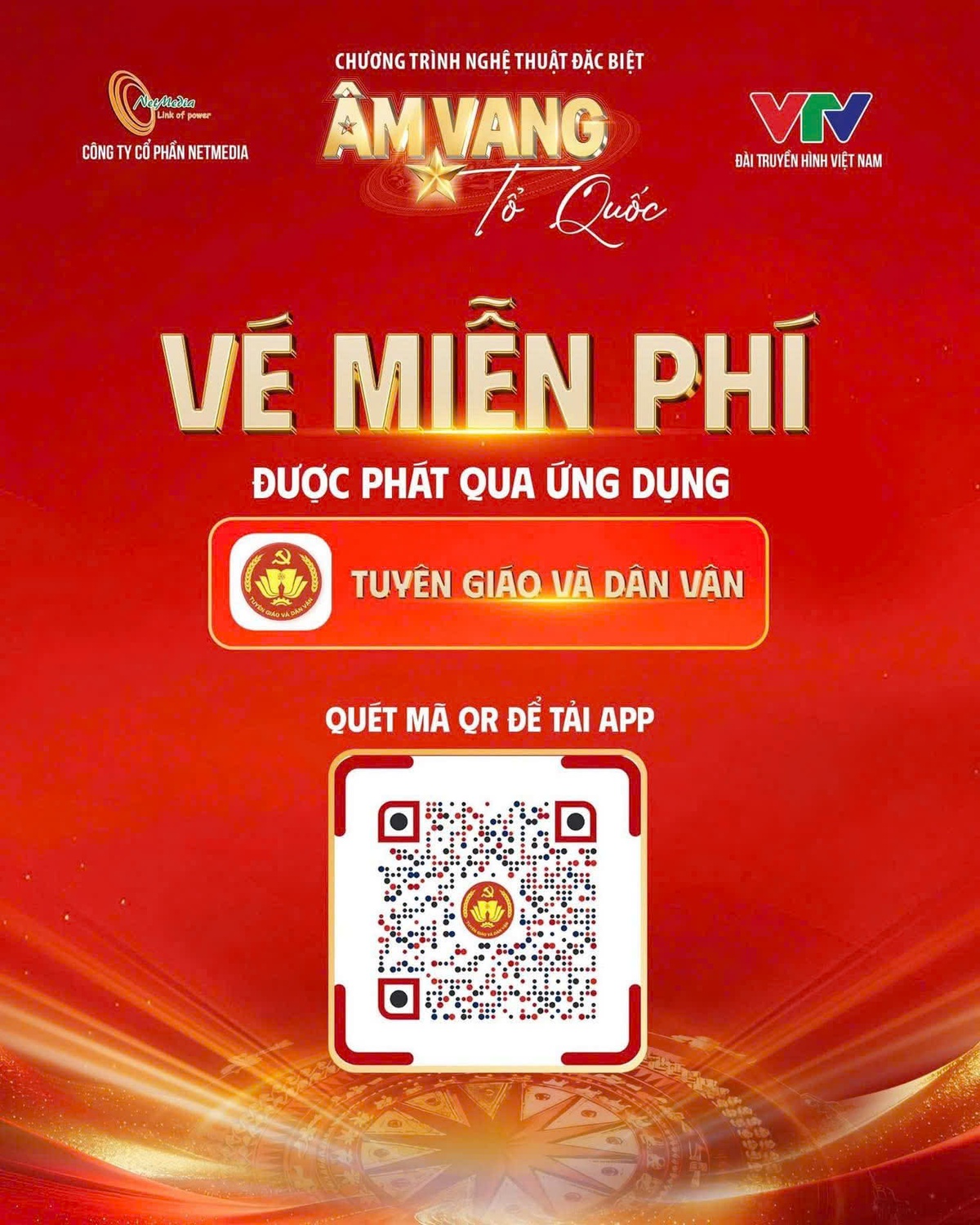 Mã tải app ứng dụng Tuyên giáo và Dân vận