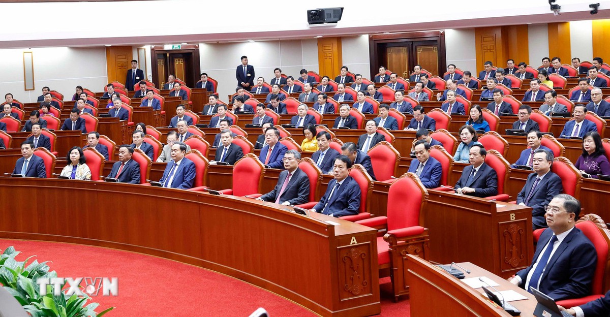 Kết luận Hội nghị Trung ương 2 khóa XIV về Kế hoạch phát triển kinh tế-xã hội, gắn với thực hiện mục tiêu tăng trưởng "2 con số"- Ảnh 2.