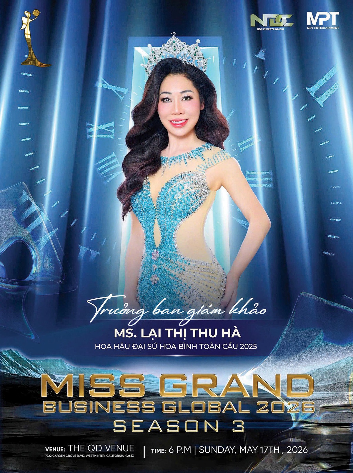 Từ Hoa hậu Đại sứ Hòa bình đến Trưởng ban giám khảo cuộc thi quốc tế- Ảnh 1.