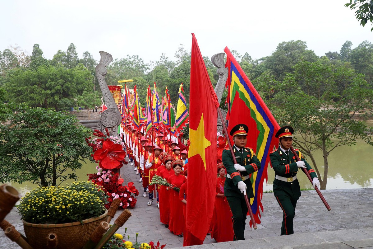 Phú Thọ: Lễ dâng hương giỗ Quốc Tổ Lạc Long Quân- Ảnh 1.