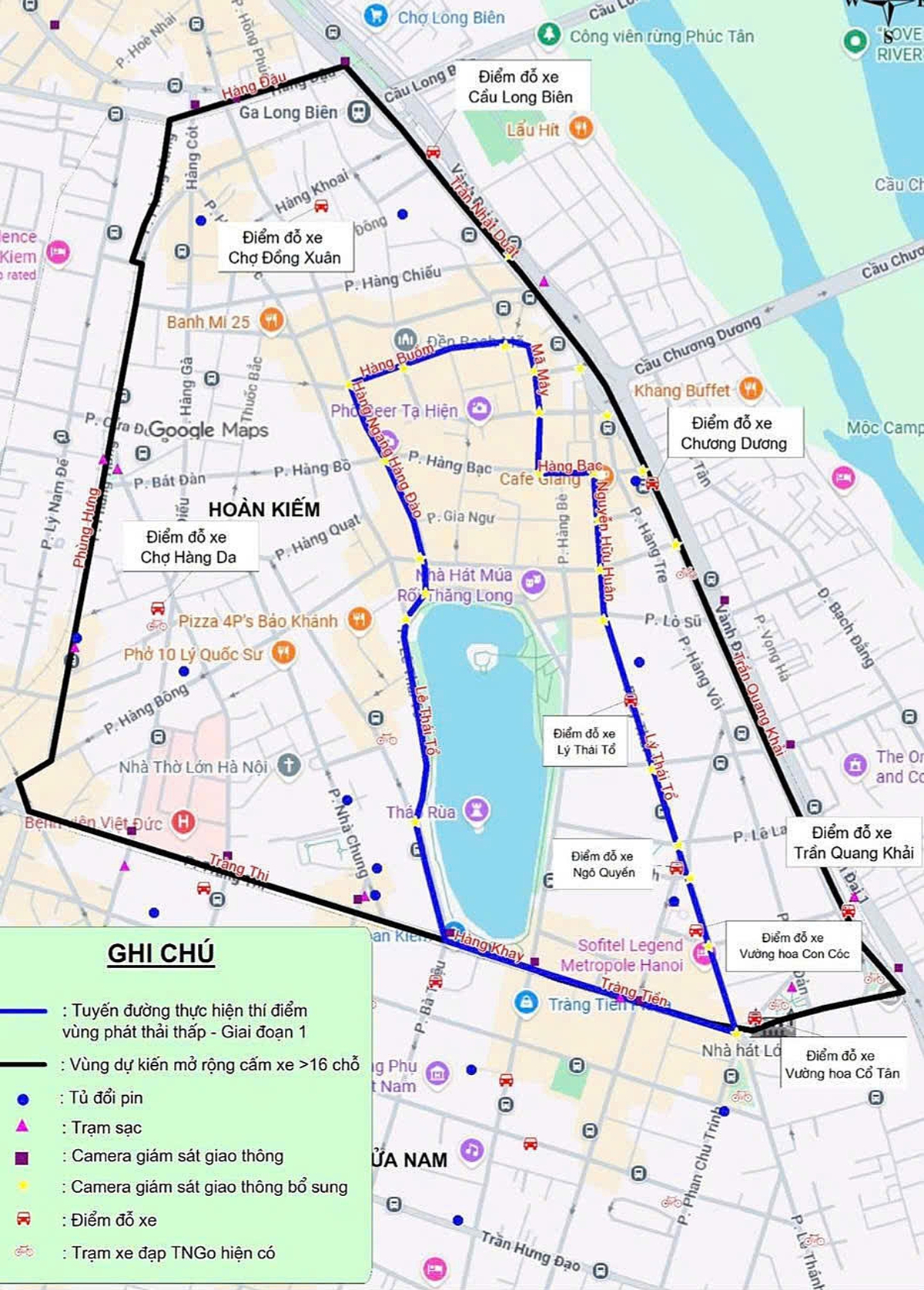 Hà Nội dự kiến cấm xe máy xăng theo giờ tại vùng lõi Hoàn Kiếm từ 1/7/2026- Ảnh 1.